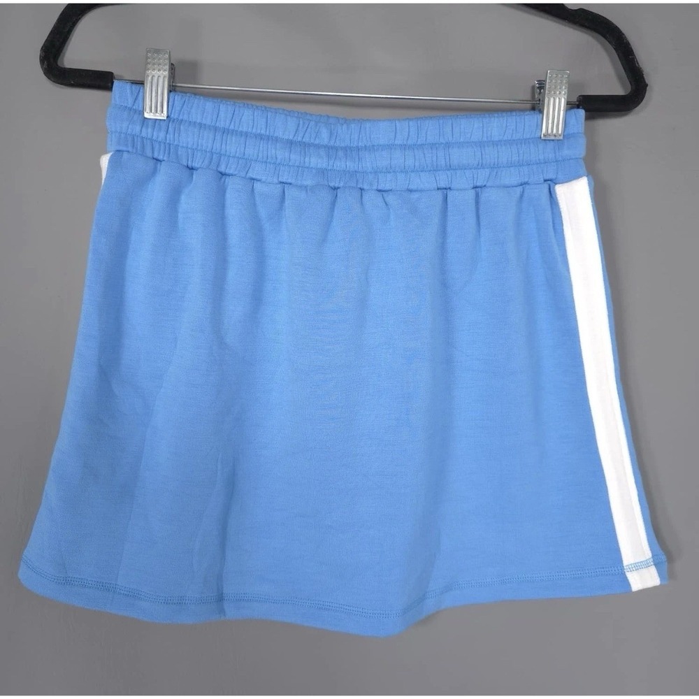 ANTHROPOLOGIE Daily Practice New Women's‎ LARGE Willow Mini Skirt Blue Sporty - Picture 7 of 14